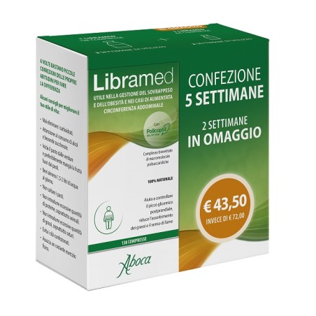 Aboca Libramed Trattamento 5 Settimane 138 + 84 Compresse Aboca Libramed Trattamento 5 Settimane 138 + 84 Compresse
