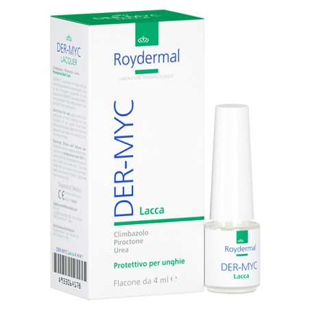 Roydermal Lacca Protettiva Per Unghie Der-myc Flacone 4 Ml Roydermal Lacca Protettiva Per Unghie Der-myc Flacone 4 Ml