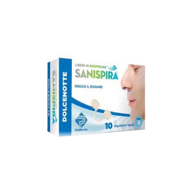 Polifarma Sanispira Dolce Notte 10 Pezzi Taglia L