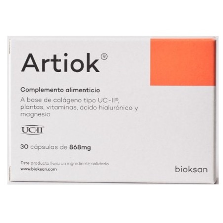 BIOKSAN NATURALMENTE JUNTOS SL Artiok 30 Capsule BIOKSAN NATURALMENTE JUNTOS SL Artiok 30 Capsule