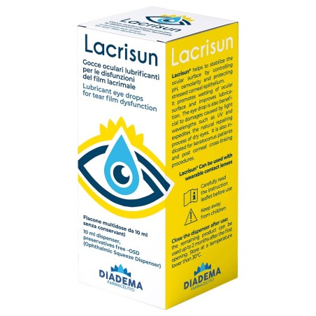 Diadema Farmaceutici Lacrisun 10 Ml Diadema Farmaceutici Lacrisun 10 Ml