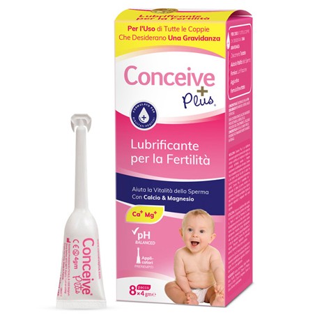 Sasmar Lubrificante Fertilita' Conceive Plus 8x4g Sasmar Lubrificante Fertilita' Conceive Plus 8x4g