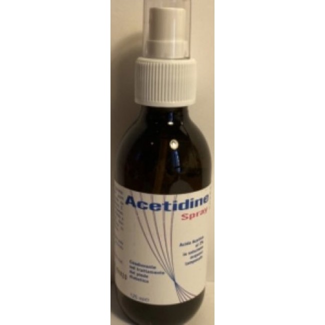 E. C. F. Energie Chimico Farmaceutiche Lozione All'acido Acetico 2% Igienizzante Acetidine Spray Da125ml E. C. F. Energie Chimico Farmaceutiche Lozione All'acido Acetico 2% Igienizzante Acetidine Spray Da125ml