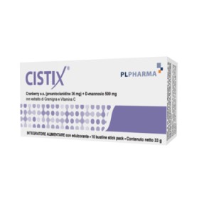 PL Pharma Cistix 10 Bustine Stick Pack Da 3,3 G
