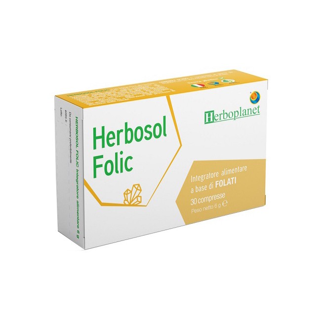 Herboplanet Herbosol Folic 30 Compresse