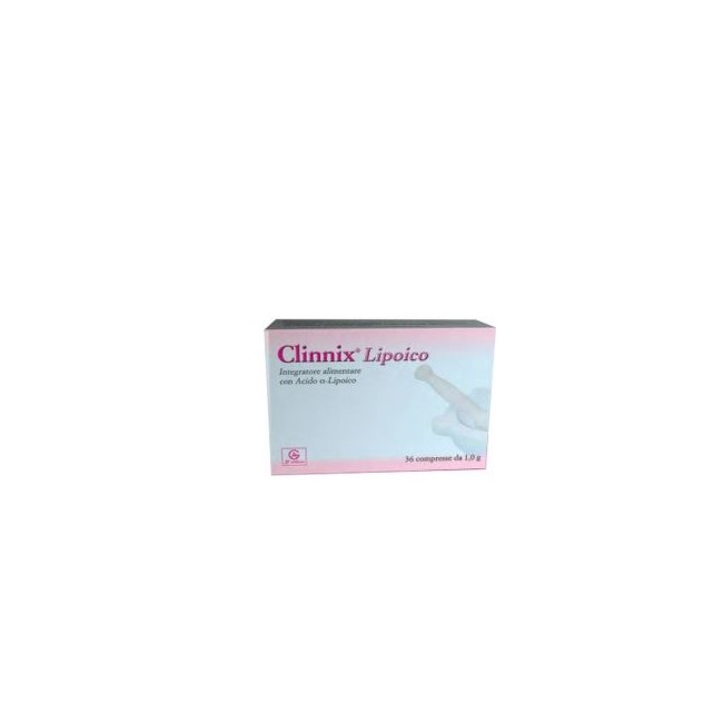 ABBATE A&V PHARMA Clinnix Lipoico 36 Compresse ABBATE A&V PHARMA Clinnix Lipoico 36 Compresse