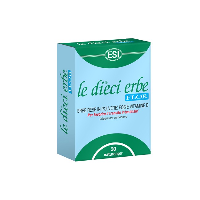Esi Le Dieci Erbe Flor 30 Capsule