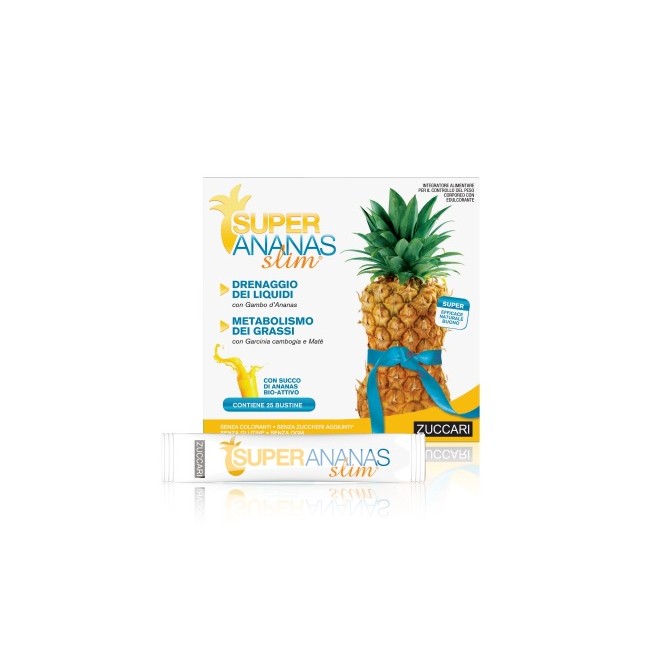 Zuccari Super Ananas Slim 25 Bustine Zuccari Super Ananas Slim 25 Bustine