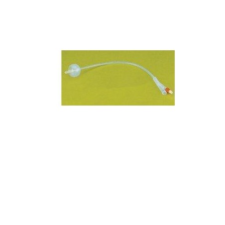 Farmacare Catetere Uretrale Foley In Puro Silicone Ch10 Due Vie Pediatrico. Punta In Nelaton, Capacita' Del Palloncino 10ml. Sup