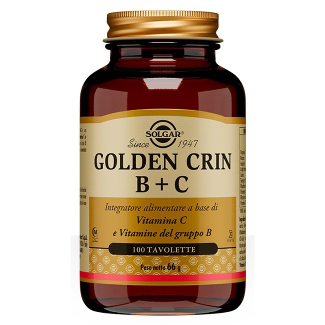 Solgar Golden Crin B+c 100 Tavolette