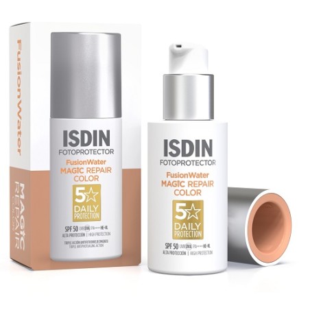 Isdin Fusion Water Magic Repair Color Spf50 50 Ml Isdin Fusion Water Magic Repair Color Spf50 50 Ml