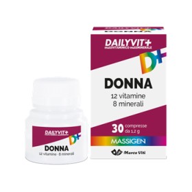 Marco Viti Dailyvit+ Donna Multivitaminico E Multiminerale 30 Compresse Rivestite