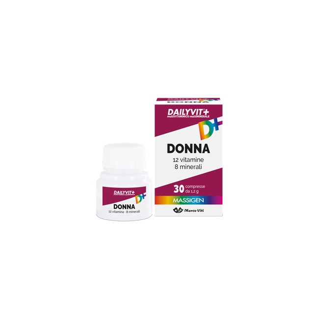 Marco Viti Dailyvit+ Donna Multivitaminico E Multiminerale 30 Compresse Rivestite