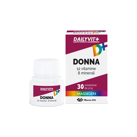 Marco Viti Dailyvit+ Donna Multivitaminico E Multiminerale 30 Compresse Rivestite Marco Viti Dailyvit+ Donna Multivitaminico E Multiminerale 30 Compresse Rivestite