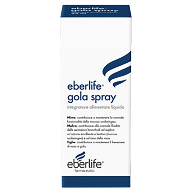 EBERLIFE FARMACEUTICI Eberlife Gola Spray 25 Ml EBERLIFE FARMACEUTICI Eberlife Gola Spray 25 Ml