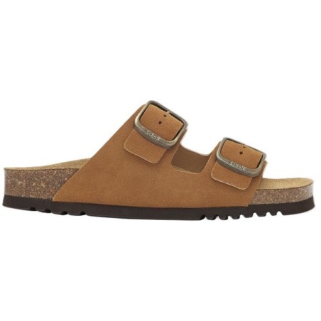 Scholl Josephine Suede Woman Cognac 36