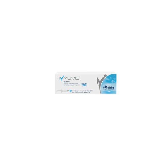 Fidia Farmaceutici Siringa Intra-articolare Hymovis Acido Ialuronico 24 Mg 3 Ml 2 Pezzi