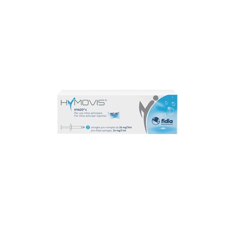 Fidia Farmaceutici Siringa Intra-articolare Hymovis Acido Ialuronico 24 Mg 3 Ml 2 Pezzi Fidia Farmaceutici Siringa Intra-articolare Hymovis Acido Ialuronico 24 Mg 3 Ml 2 Pezzi