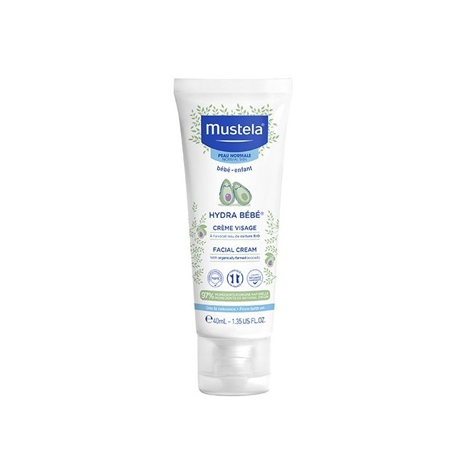 Laboratoires Expanscience Mustela Hydra Baby Crema Viso 40 Ml