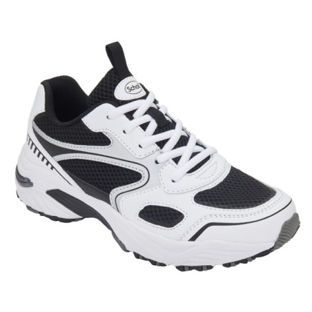 Scholl Sprinter Plus Pu+mesh U White/black 44 Materiale Tomaia Pu+tessuto Mesh Fodera Tomaia Tessuto Sottopiede Tessuto Fitting 