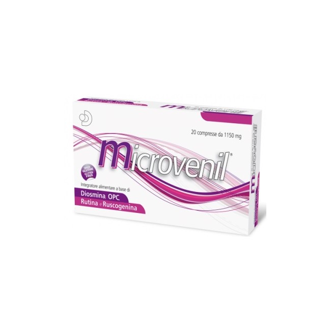 Difass International Microvenil 20 Compresse 1150 Mg Difass International Microvenil 20 Compresse 1150 Mg