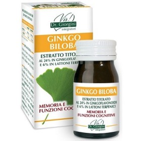 Dr. Giorgini Ginkgo Biloba Estratto Titolato 60 Pastiglie