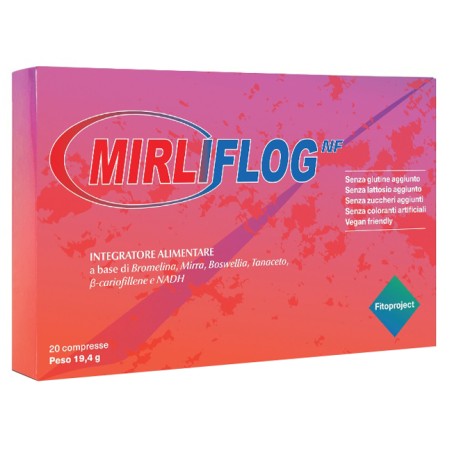 Fitoproject Mirliflog 20 Compresse Nuova Formulazione Fitoproject Mirliflog 20 Compresse Nuova Formulazione