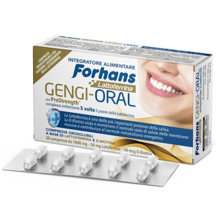 Uragme Forhans Lattoferrina Gengioral 30 Compresse Uragme Forhans Lattoferrina Gengioral 30 Compresse