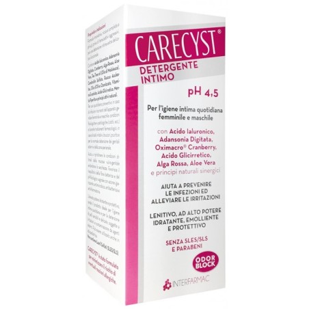 Interfarmac Carecyst Intimo Detergente 250 Ml Interfarmac Carecyst Intimo Detergente 250 Ml
