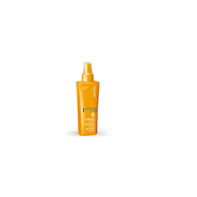 Defence sun bionike latte spray spf 6 protezione bassa 125 ml