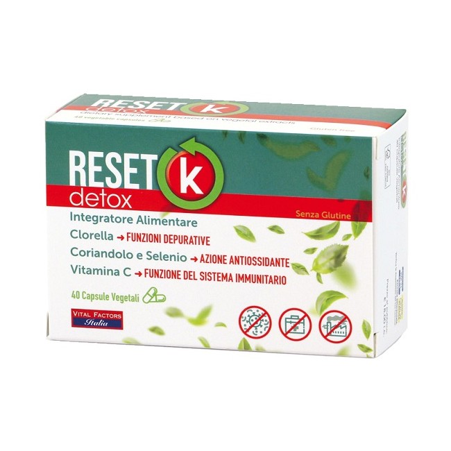 Vital Factors Reset K Detox 40 Capsule Vital Factors Reset K Detox 40 Capsule