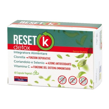 Vital Factors Reset K Detox 40 Capsule