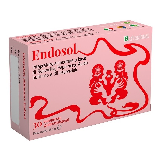 Herboplanet Endosol 30 Compresse Gastroresistenti