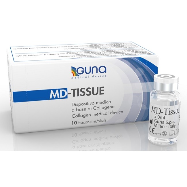 Guna Md-tissue Italia 10 Flaconcini Iniettabili 2 Ml Guna Md-tissue Italia 10 Flaconcini Iniettabili 2 Ml