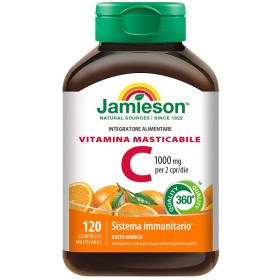 Biovita Jamieson Vitamina C 1000 Masticabile Arancia 120 Compresse