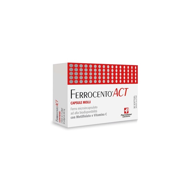 PHARMASUISSE LABORATORIES Ferrocento Act 30 Capsule Molli