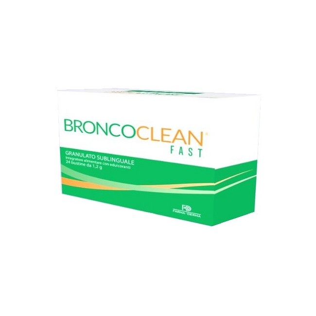 Farma-Derma Broncoclean Fast Granulato Sublinguale 24 Bustine