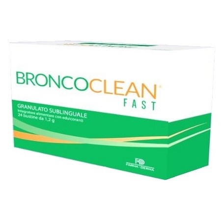 Farma-Derma Broncoclean Fast Granulato Sublinguale 24 Bustine Farma-Derma Broncoclean Fast Granulato Sublinguale 24 Bustine