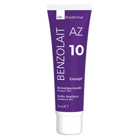 Roydermal Emulgel Benzolait Az 10 Tubo 30 Ml Roydermal Emulgel Benzolait Az 10 Tubo 30 Ml