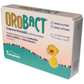 Tuscopharm Orobact 30 Compresse Orosolubili