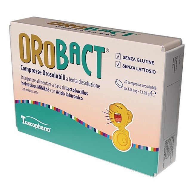 Tuscopharm Orobact 30 Compresse Orosolubili