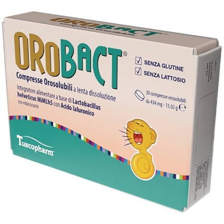 Tuscopharm Orobact 30 Compresse Orosolubili Tuscopharm Orobact 30 Compresse Orosolubili
