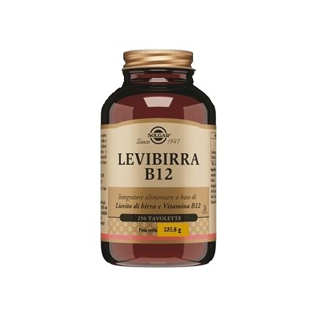 Solgar Levibirra B12 250 Tavolette Solgar Levibirra B12 250 Tavolette
