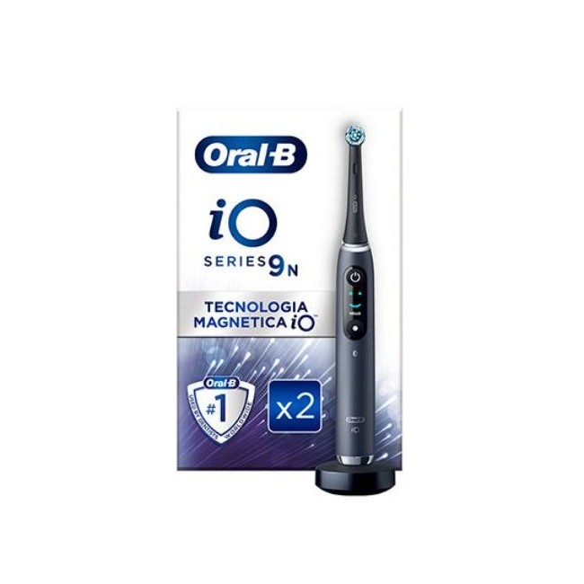 Procter & Gamble Oral-b Io 9 Black Spazzolino Elettrico + 2 Refill Procter & Gamble Oral-b Io 9 Black Spazzolino Elettrico + 2 Refill