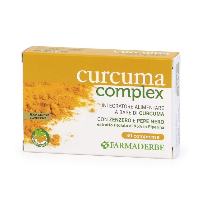 Farmaderbe Curcuma Complex 30 Compresse