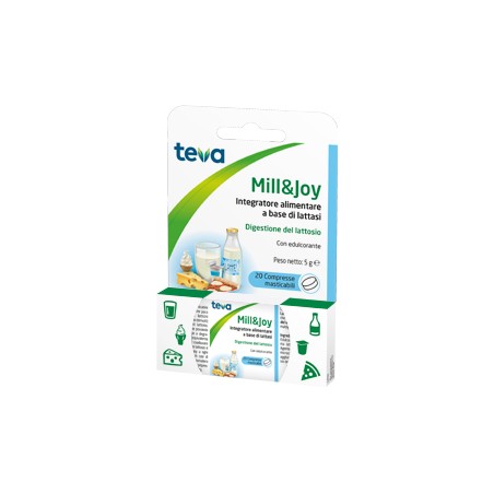 Mill&joy Teva 20 Compresse Masticabili Mill&joy Teva 20 Compresse Masticabili
