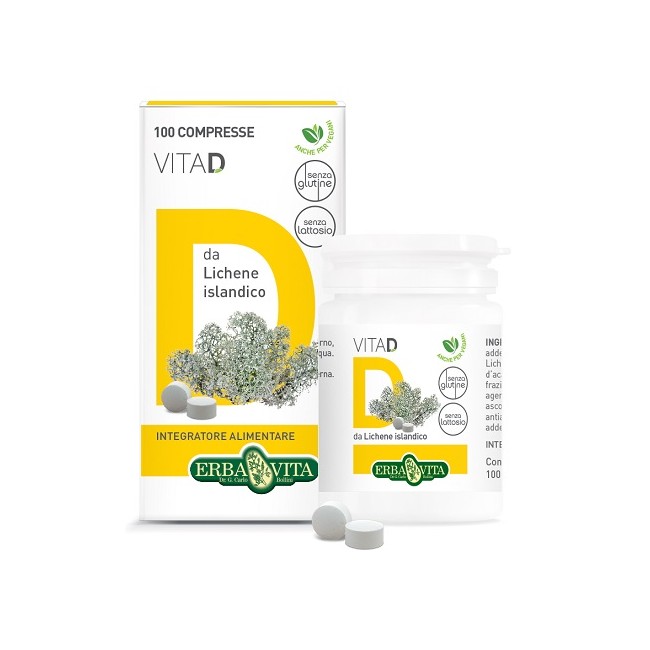 Erba Vita Vita D 100 Compresse Erba Vita Vita D 100 Compresse