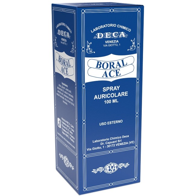 Deca Laboratorio Chimico Boral Ace Spray Auricolare 100 Ml Deca Laboratorio Chimico Boral Ace Spray Auricolare 100 Ml