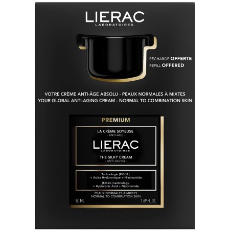 Lierac Premium Coffret Crema Soyeuse 50 Ml + Ricarica 50 Ml 2025