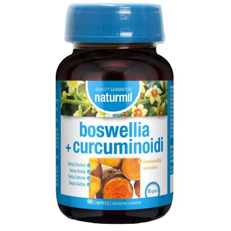 DIETMED ITALIA Naturmil Boswellia+curcuminoidi 90 Compresse DIETMED ITALIA Naturmil Boswellia+curcuminoidi 90 Compresse